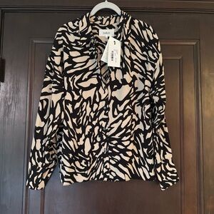 NWT ba&sh Chemise Gala Shirt, Size Medium